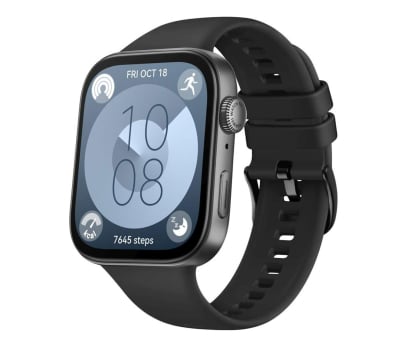 FIXED Silicone Strap do Huawei Watch FIT 3 black