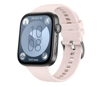 FIXED Silicone Strap do Huawei Watch FIT 3 pink