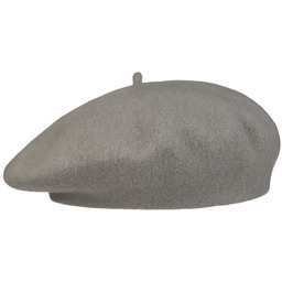 Czapka Baskijska z Kaszmirem by Barascon, szary, One Size