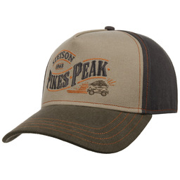 Czapka Pikes Peak by Stetson, niebiesko-oliwkowy, One Size