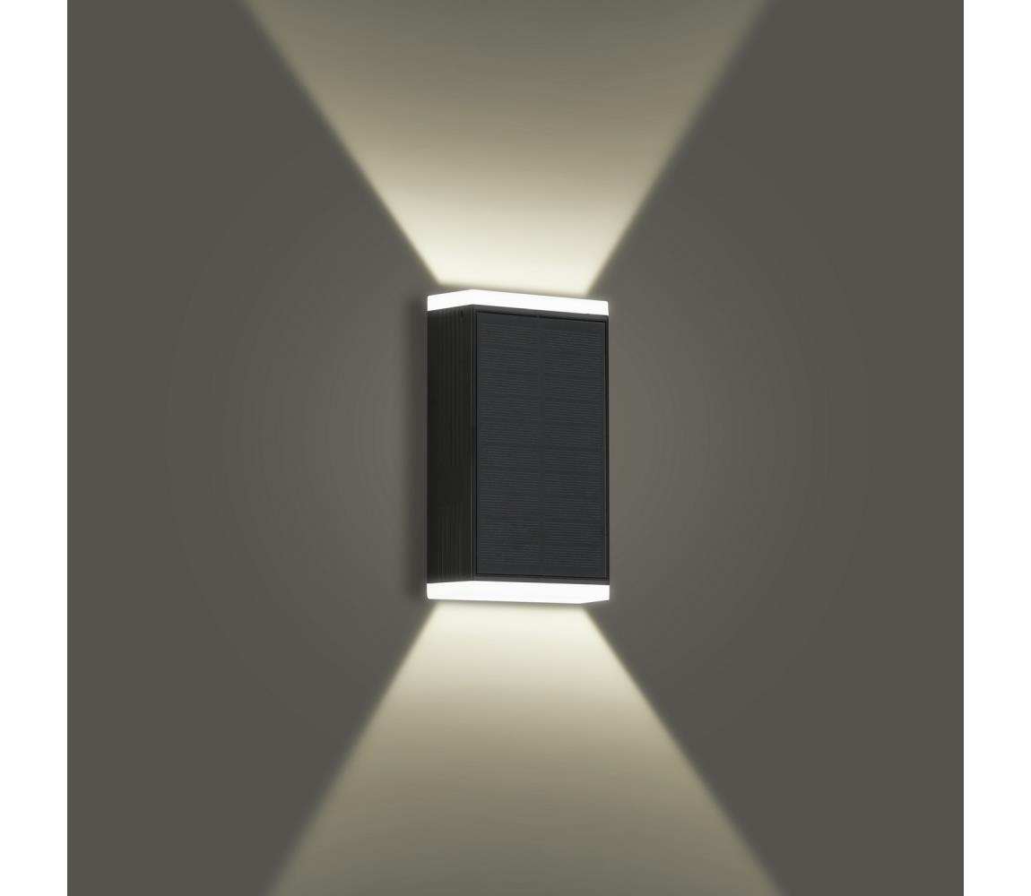 Brilagi - LED Kinkiet solarny SŁOŃCE GUARD LED/2W/3,7V 2000 mAh IP45