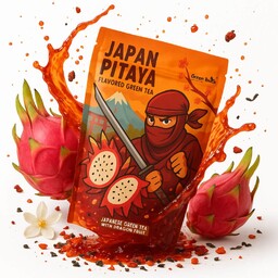 Japan Pitaya 50 g - herbata zielona japońska sencha Shizuoka pitaja jaśmin