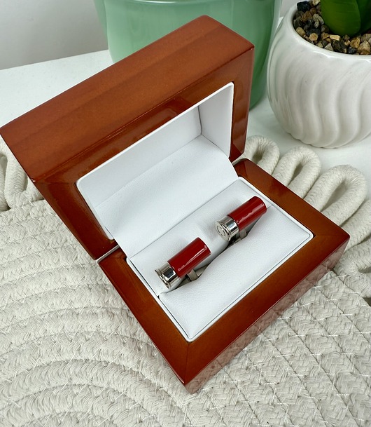 SPINKI DO MANKIETÓW koszuli mankietu naboje broń