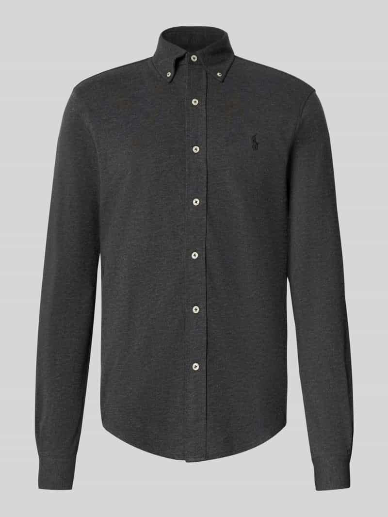 Koszula casualowa o kroju regular fit z kołnierzykiem typu button down