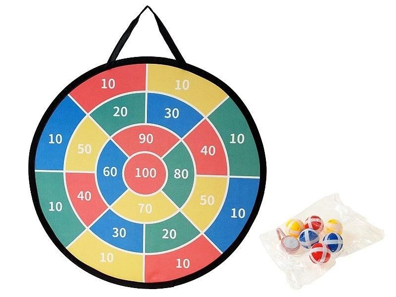 Tarcza na rzep z piłeczkami - zabawka