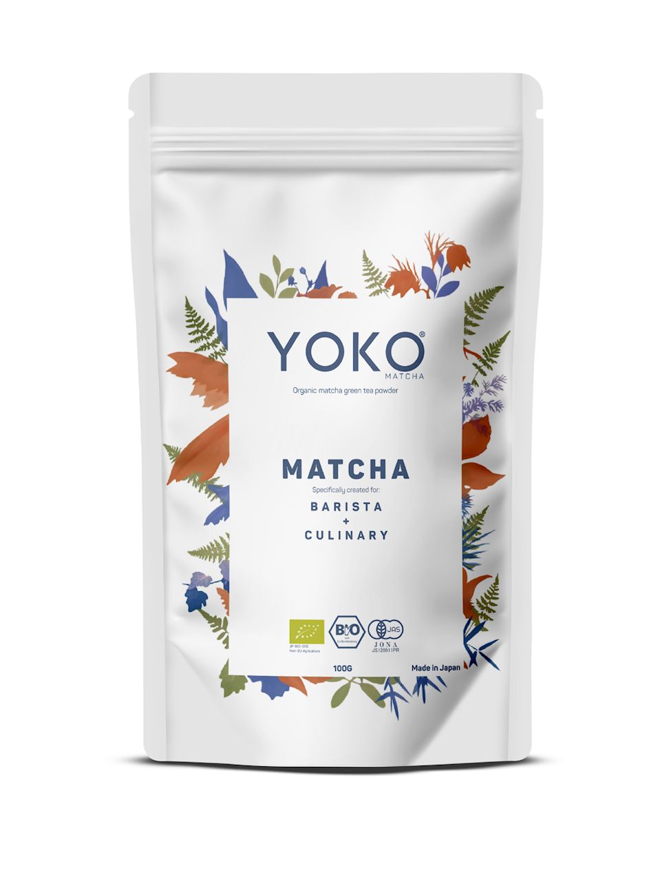 Vigo Yoko Herbata zielona matcha japońska barista + kulinarna 100 g Bio - herbata