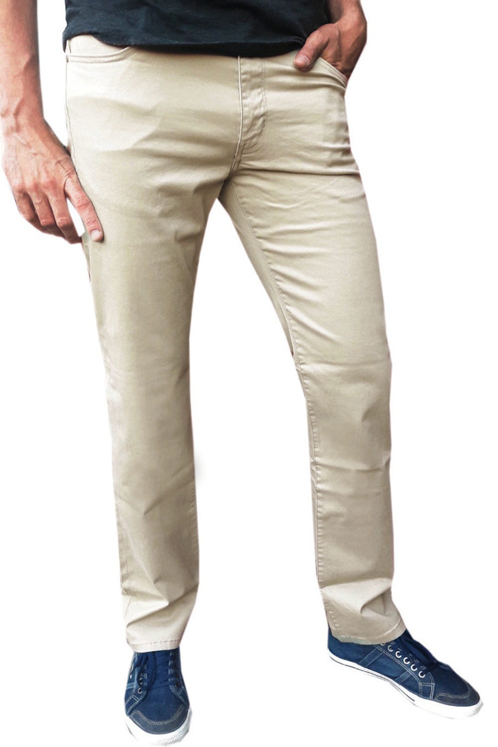 WRANGLER ARIZONA DESERT TAUPE SPODNIE MĘSKIE