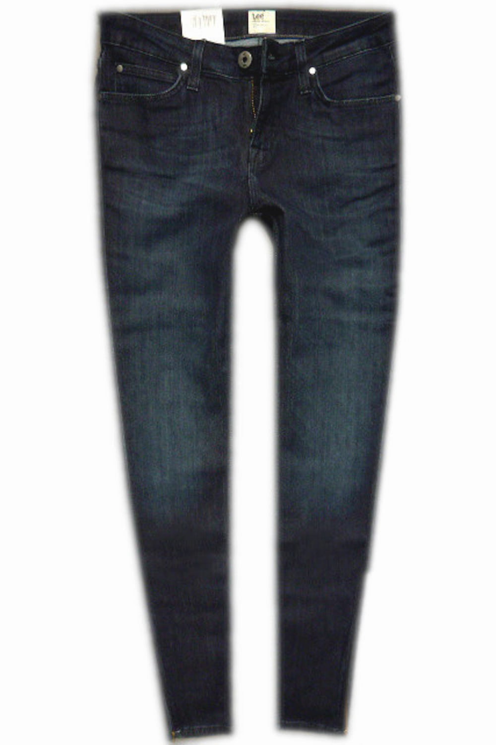 LEE SCARLETT ZIP JEANSY Z ZAMECZKAMI