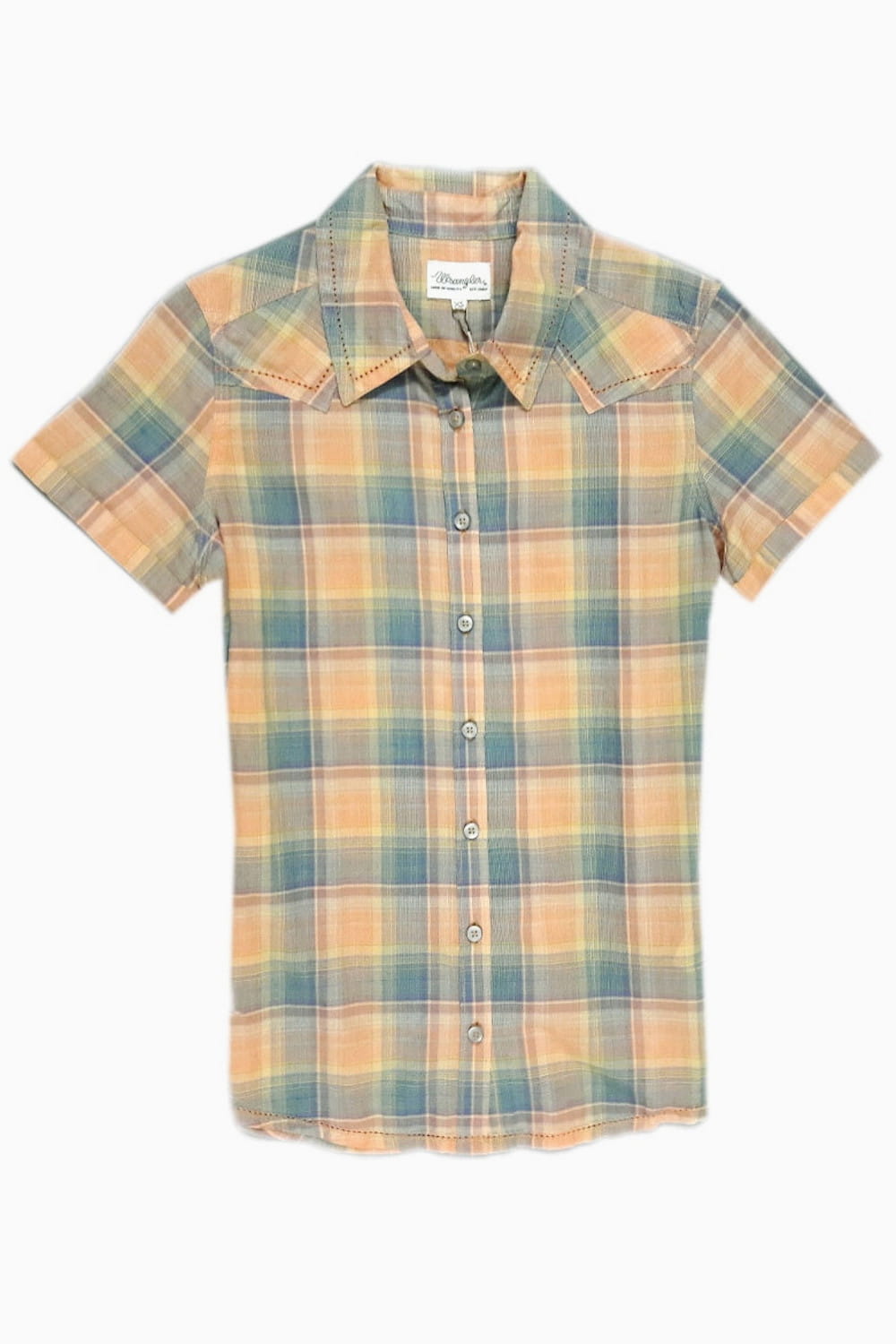 WRANGLER SAMMY SHIRT CORAL GOLD