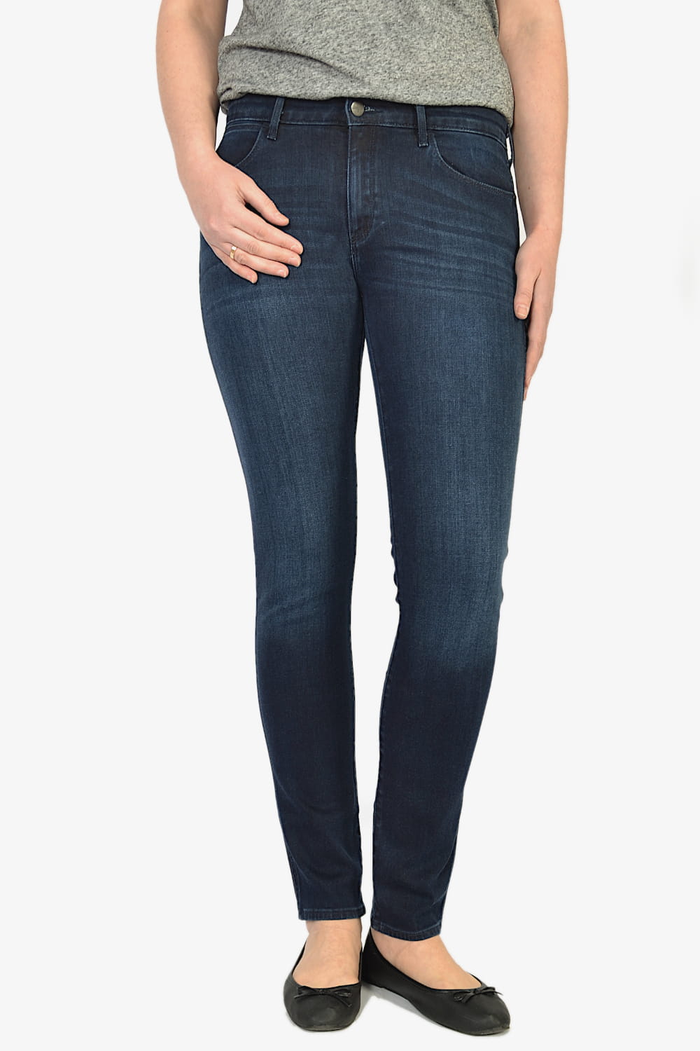 WRANGLER CORYNN BLUE SHELTER JEANSY DAMSKIE