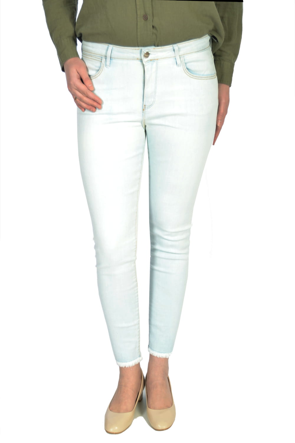 WRANGLER CROP SKINNY ARUBA 7/8