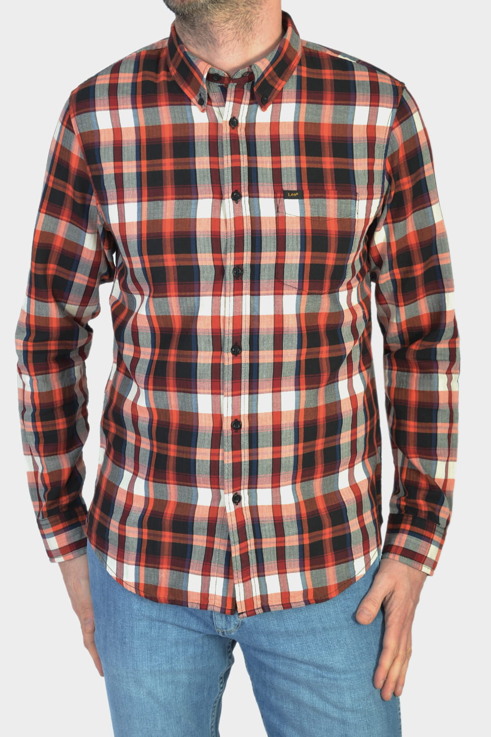 LEE RUST ORANGE KOSZULA