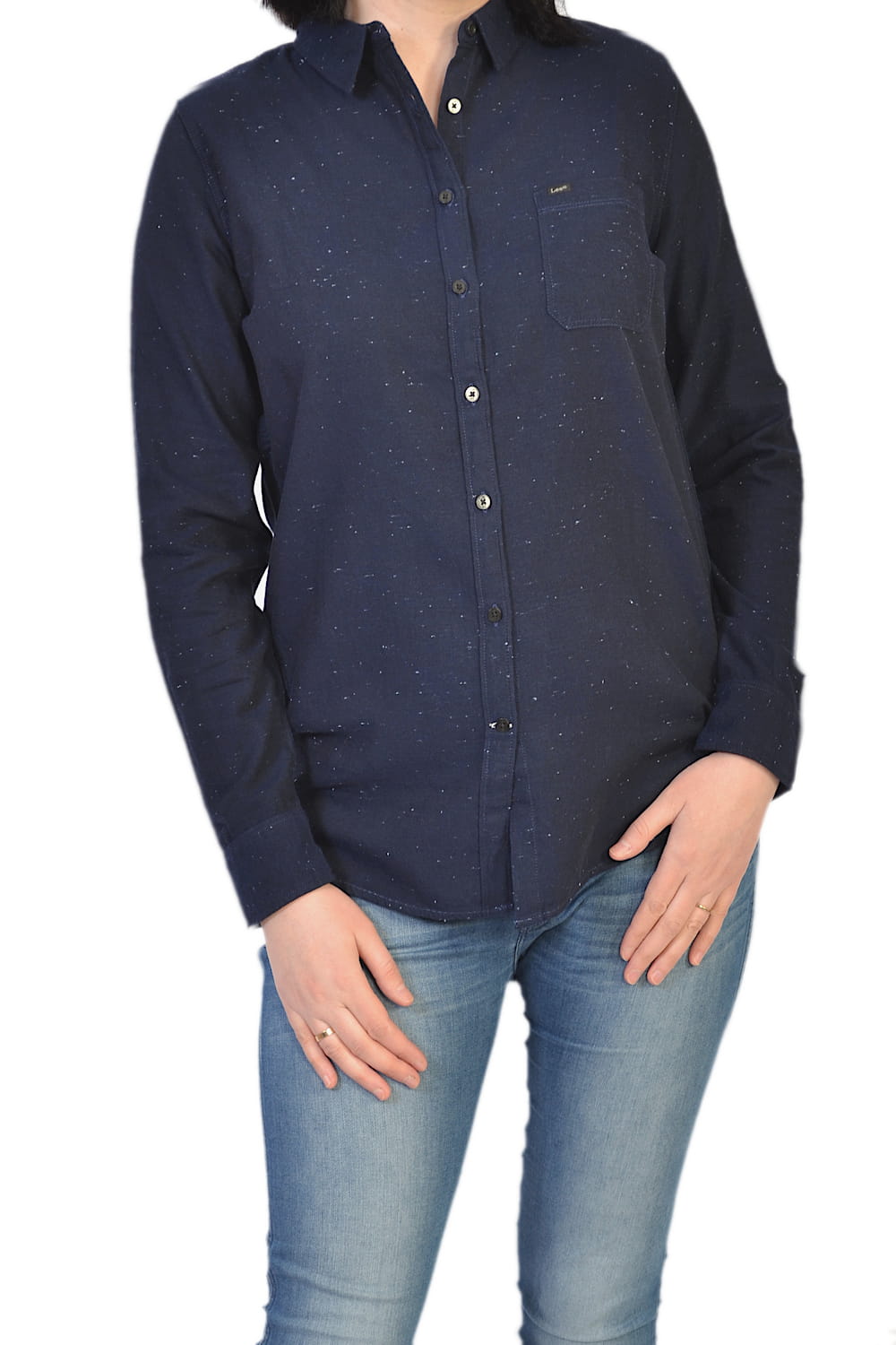 LEE ONE POCKET SHIRT MEDIEVAL BLUE KOSZULA