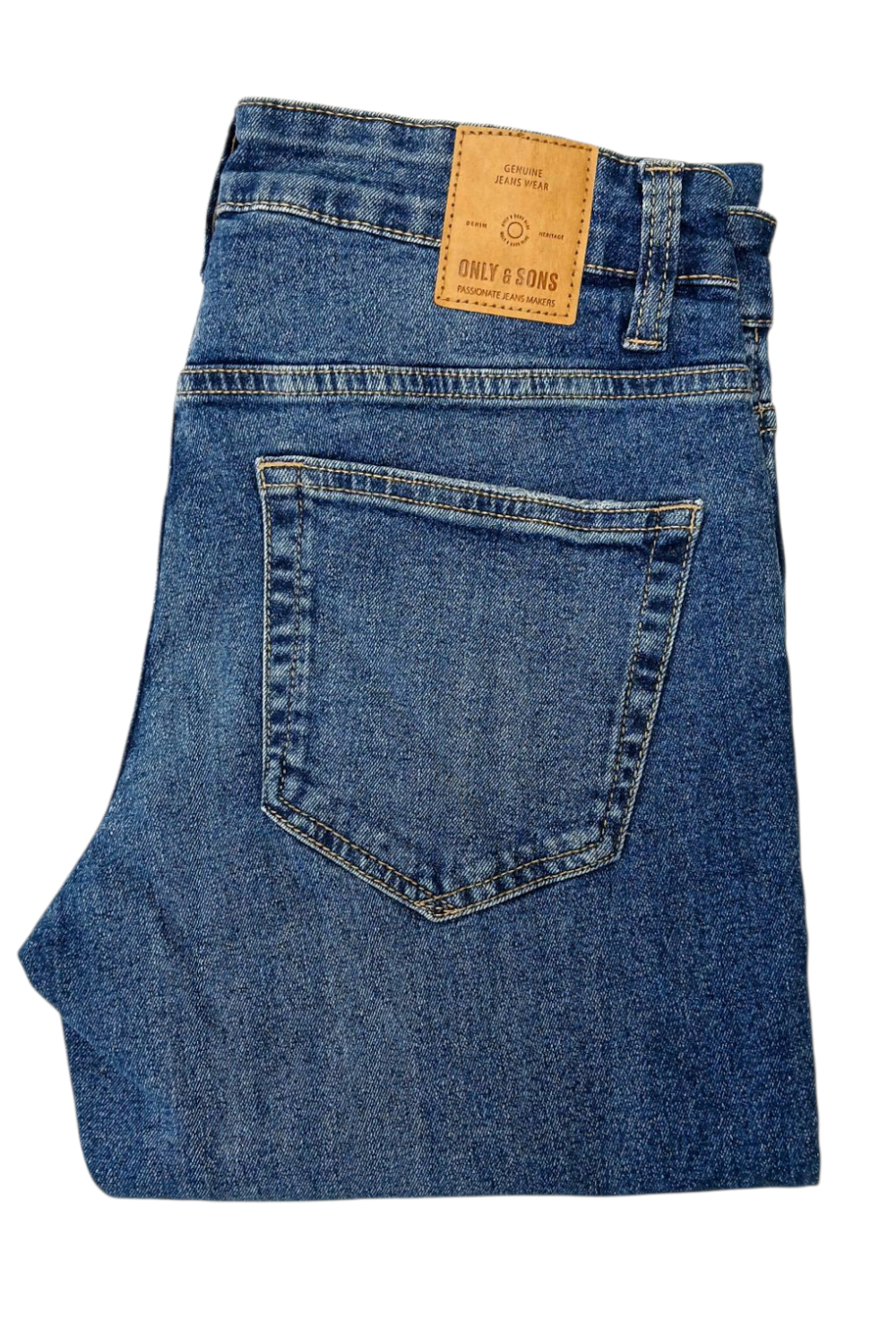 ONLY & SONS ONSLOOM SLIM BLUE JEANSY MĘSKIE