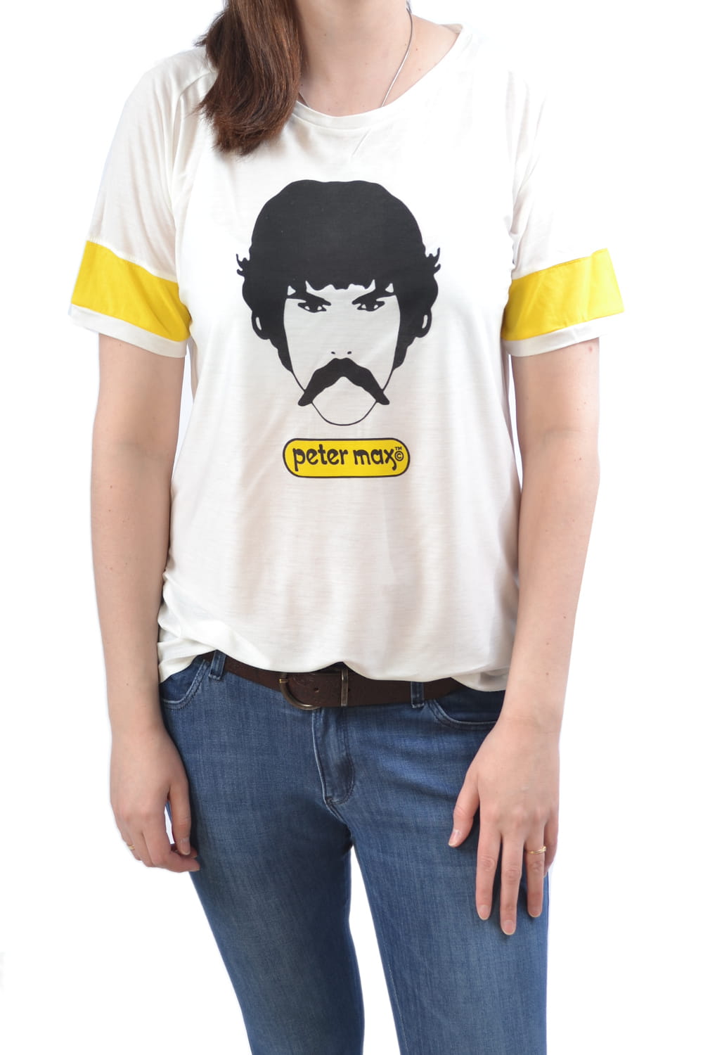 WRANGLER PETER MAX HEAD TEE T-SHIRT DAMSKI