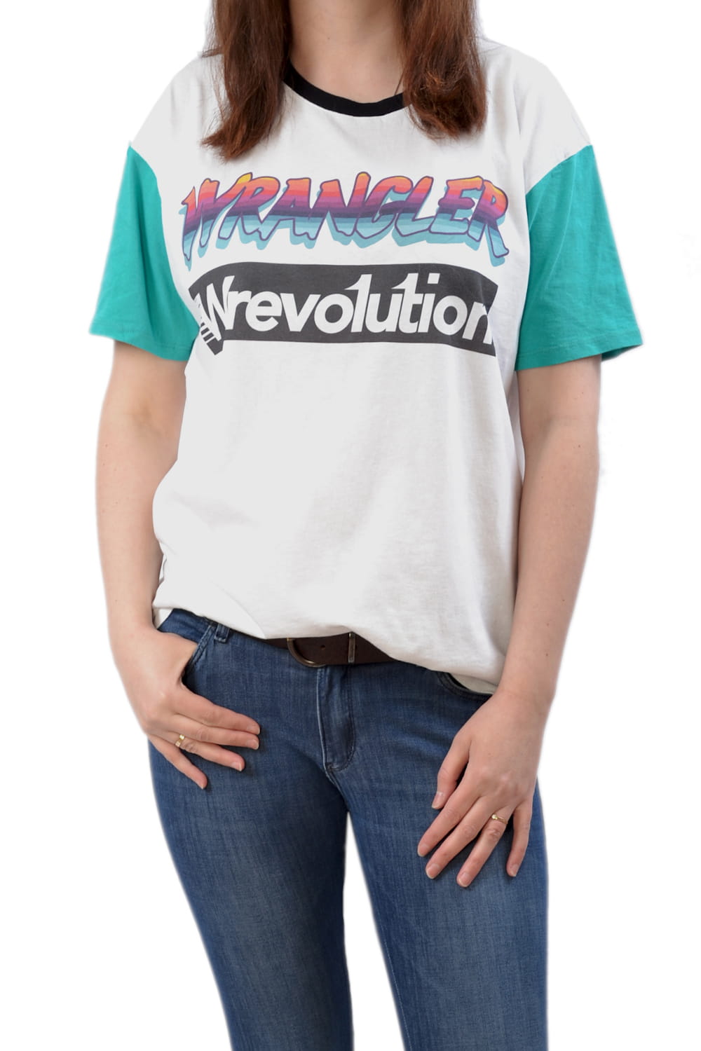 WRANGLER WREVOLUTION TEE T-SHIRT DAMSKI