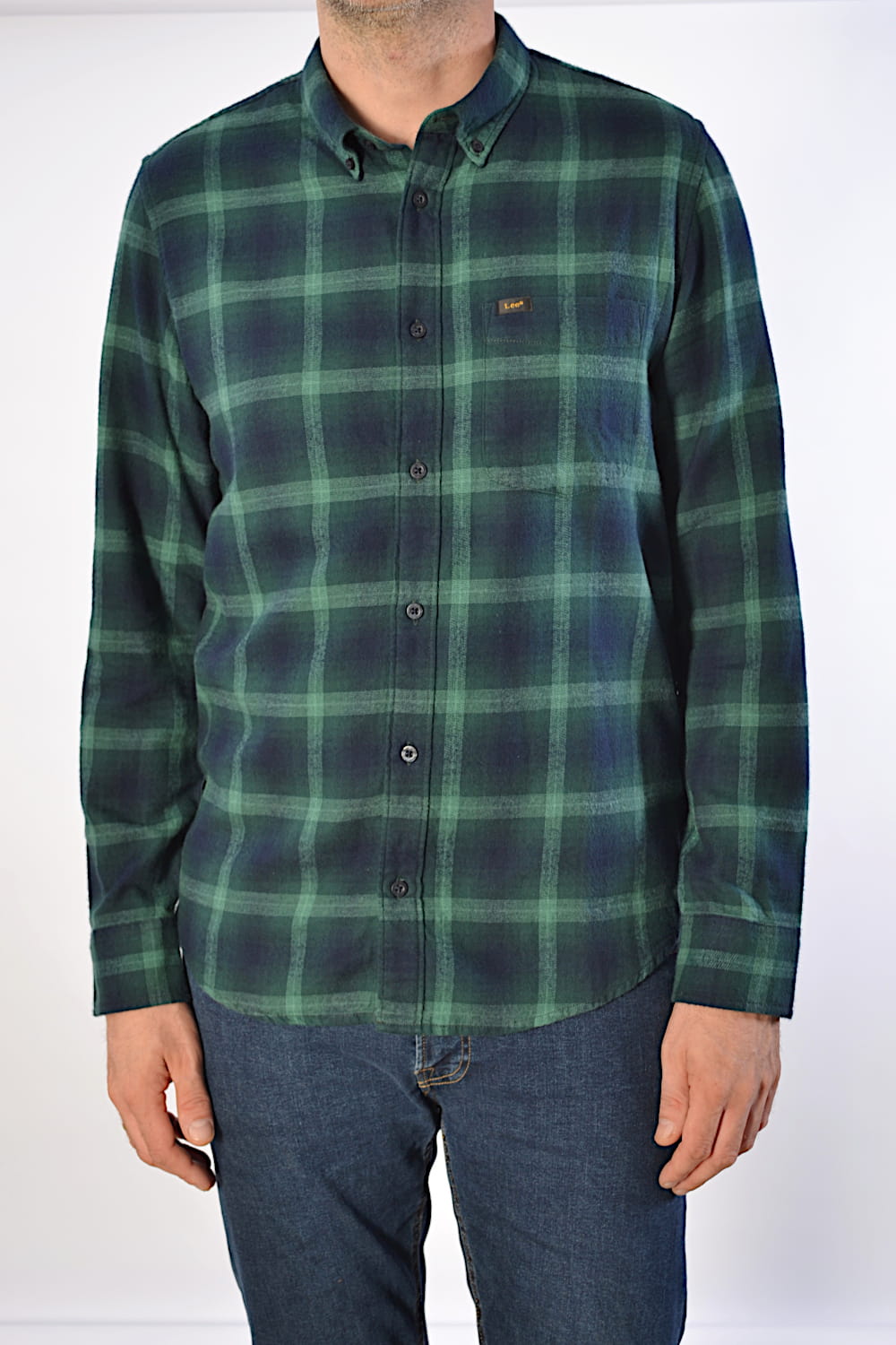 LEE BUTTON DOWN PINE KOSZULA MĘSKA