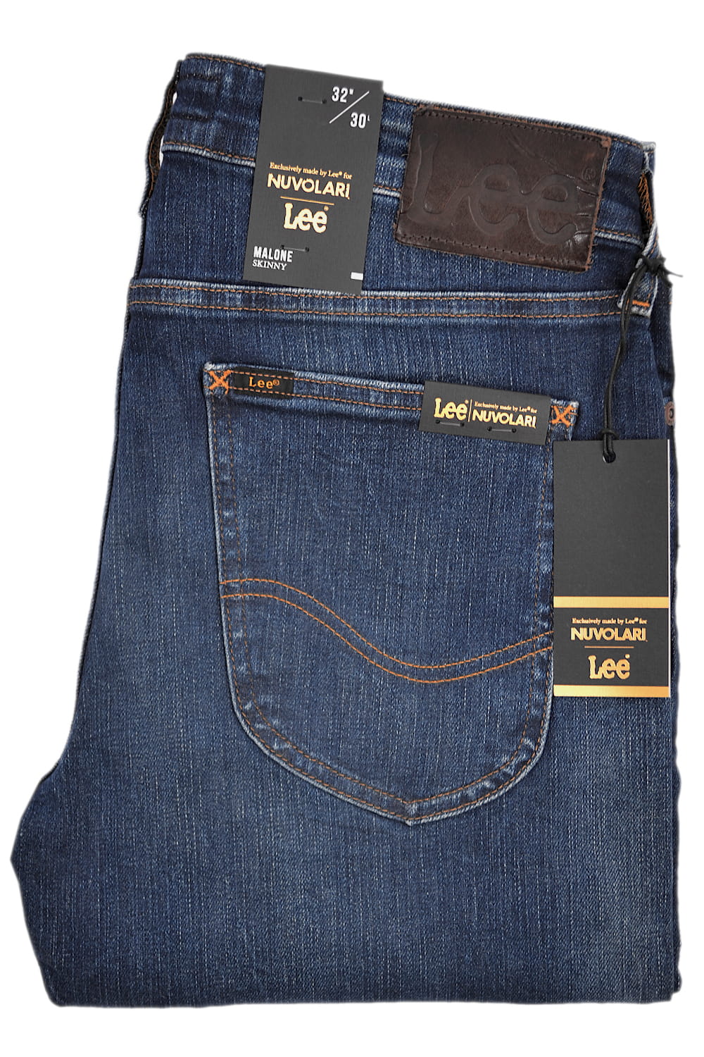 LEE MALONE SKINNY DARK WORN L736KIWE RURKI MĘSKIE