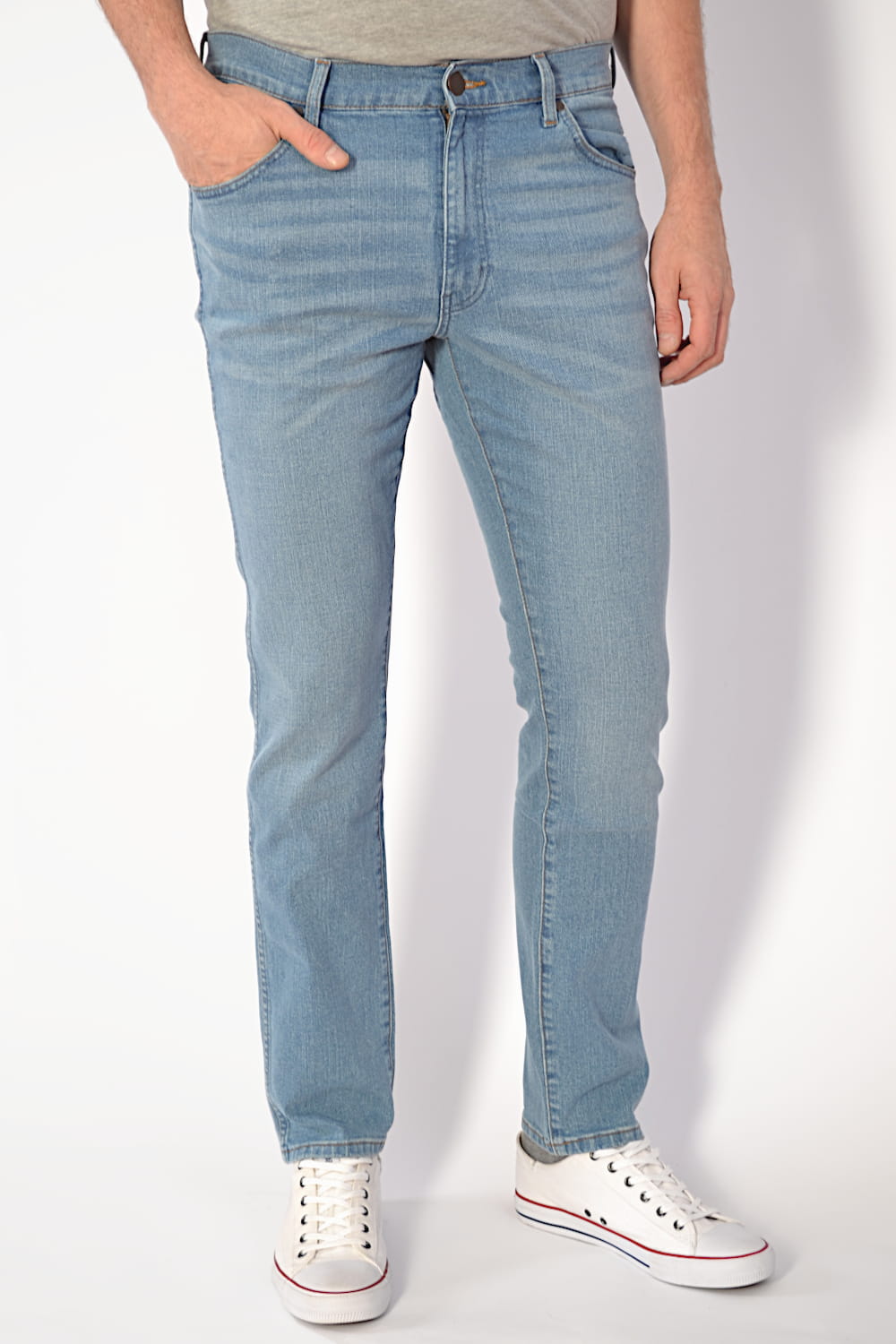 WRANGLER LARSTON 812 SLIM TAPERED HALT JEANSY MĘSKIE