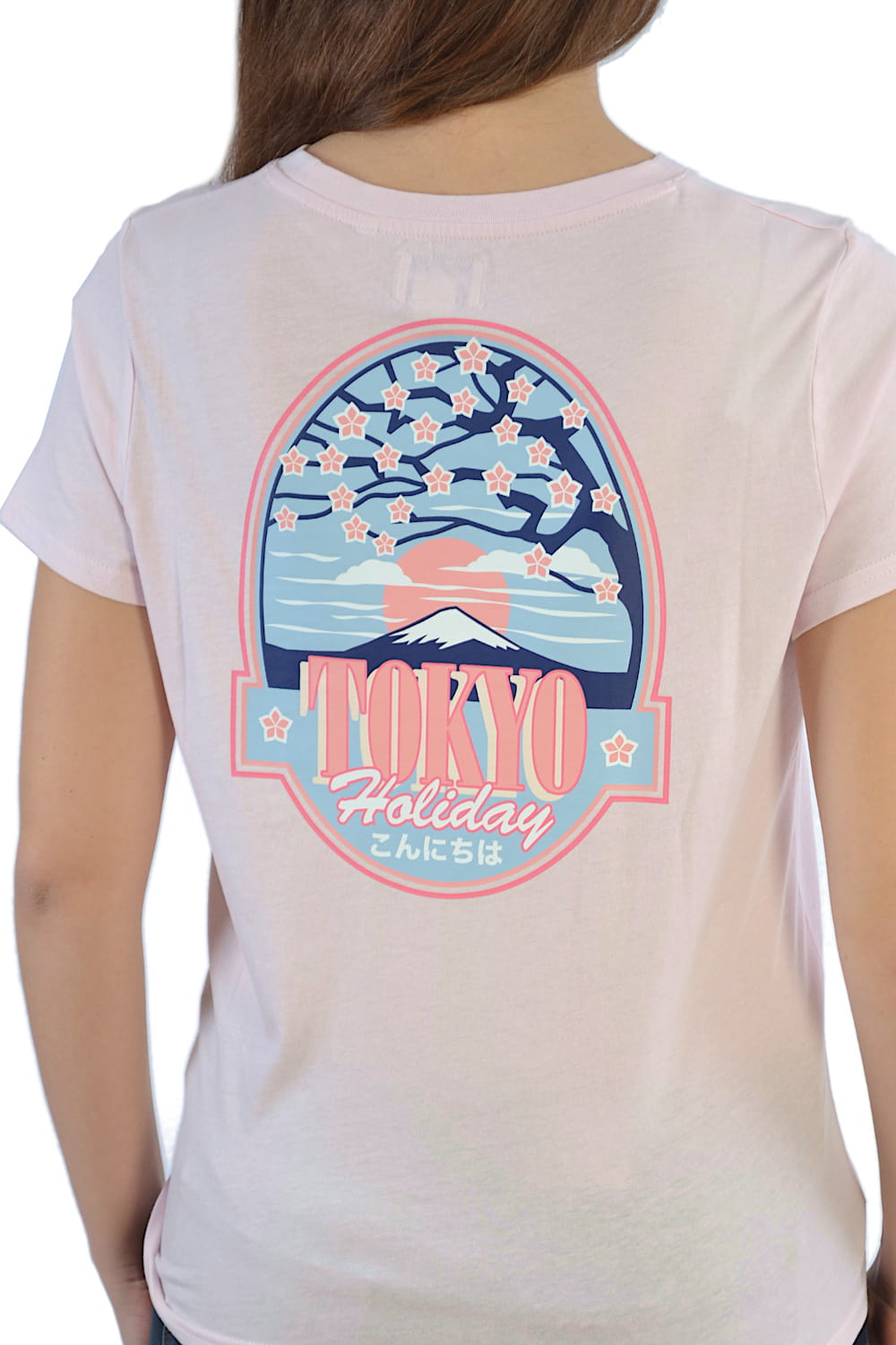 WRANGLER REGULAR TEE CRADLE PINK RÓŻOWY T-SHIRT DAMSKI