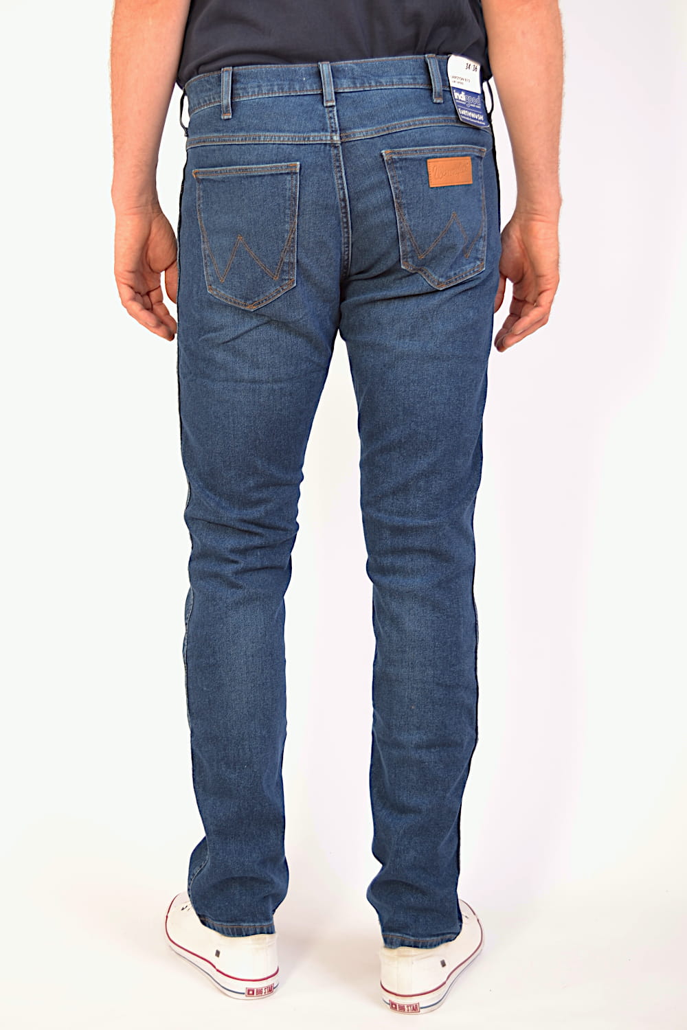 WRANGLER LARSTON 812 SLIM TAPERED COUNTRY BOY JEANSY MĘSKIE