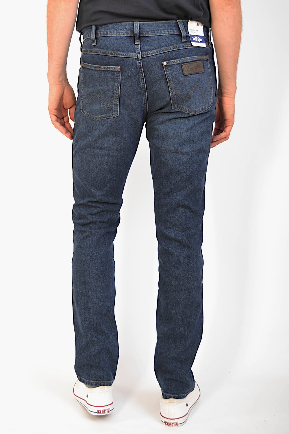 WRANGLER LARSTON 812 SLIM TAPERED THE ROCK JEANSY MĘSKIE