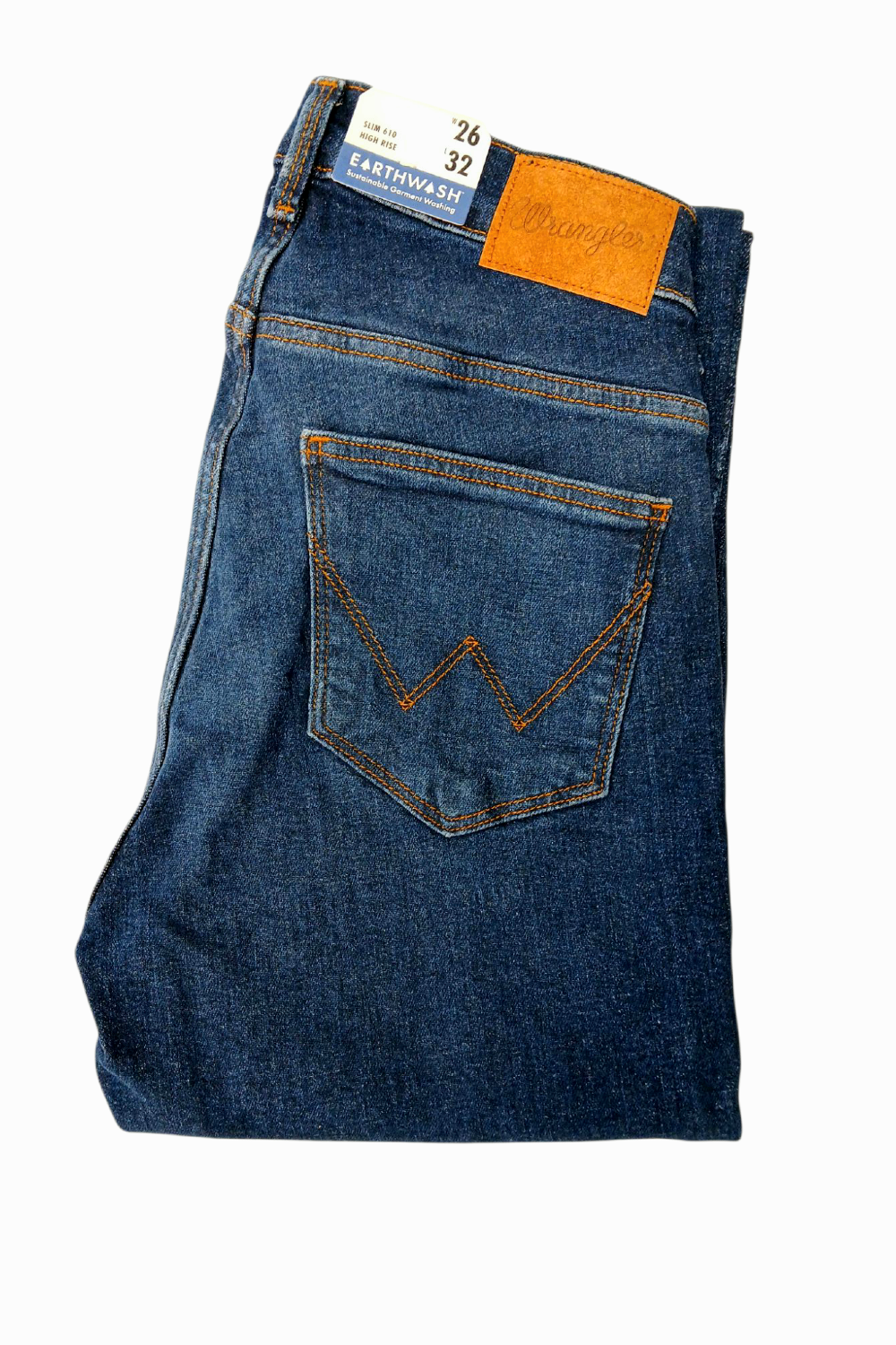 WRANGLER SLIM 610 HIGH RISE SHE WOLF JEANSY DAMSKIE