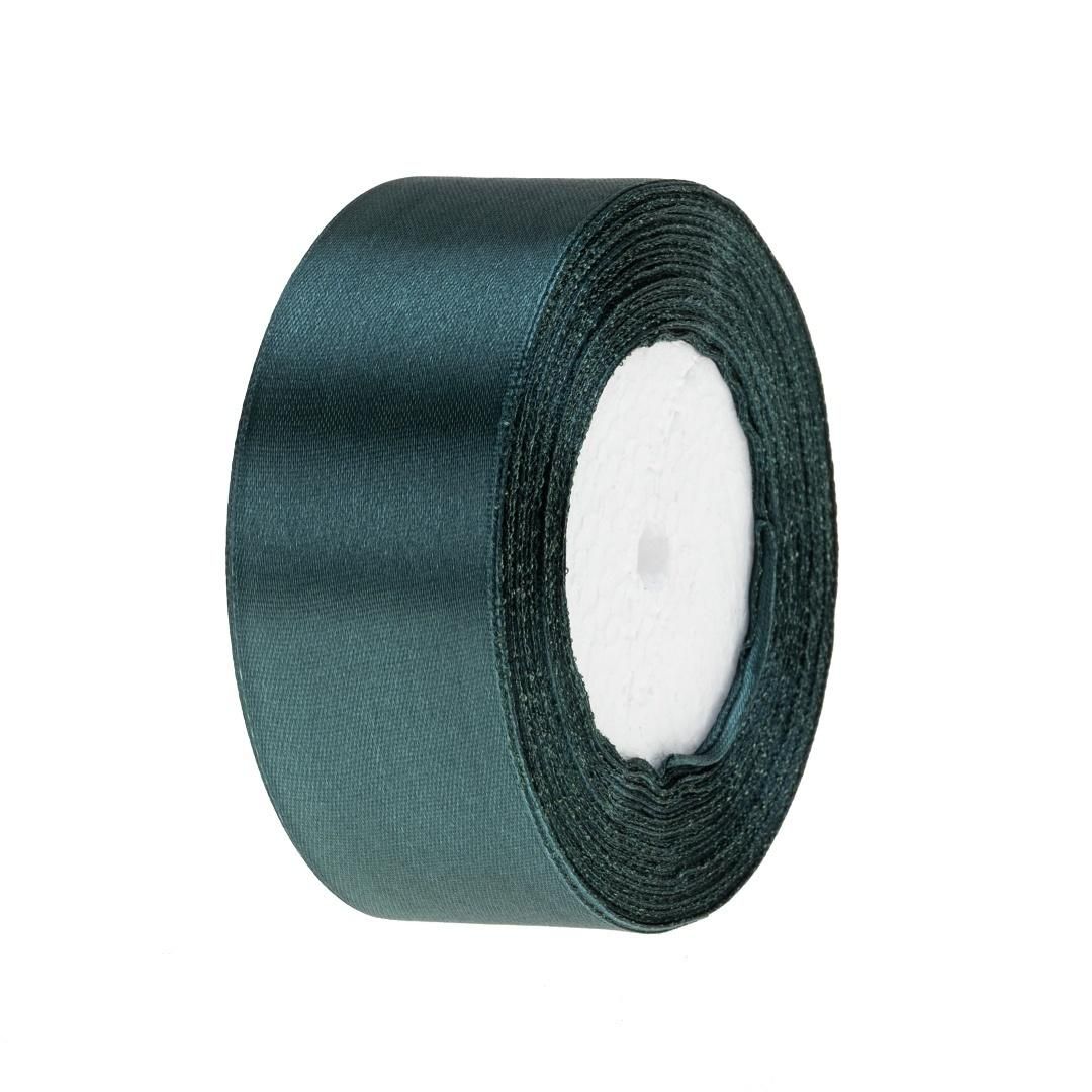 Wstążka satynowa 74 zieleń butelkowa 38mm32m