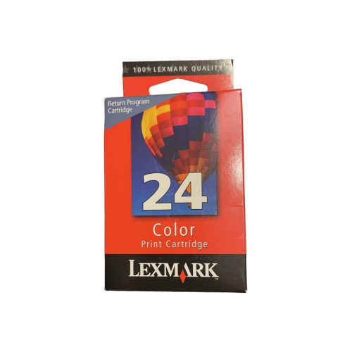 18C1524E LEXMARK 24 WKŁAD ATRAMENTOWY TRÓJKOLOROWY