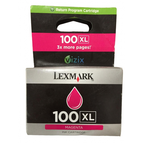 14N1070E LEXMARK 100XL WKŁAD ATRAMENTOWY MAGENTA