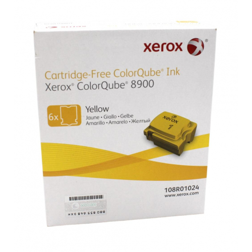 108R01024 XEROX COLORQUBE 8900 ATRAMENT ŻÓŁTY