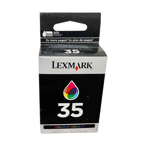 18C0035B LEXMARK 35 WKŁAD ATRAMENTOWY TRÓJKOLOROWY