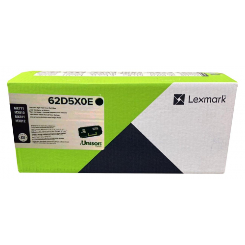 62D5X0E LEXMARK 625XE TONER CARTRIDGE CZARNY