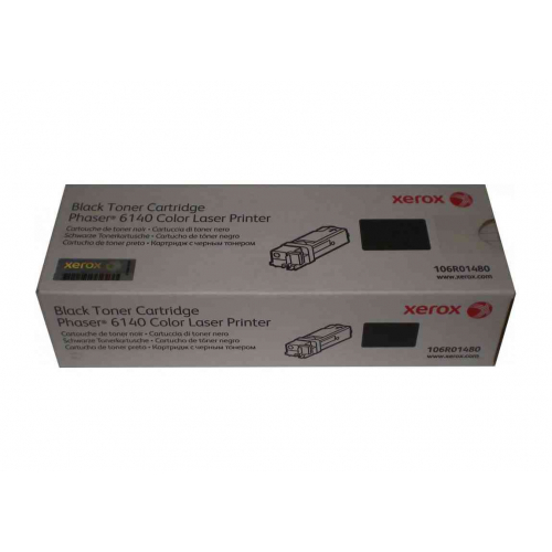 106R01480 XEROX PHASER 6140 TONER CARTRIDGE CZARNY