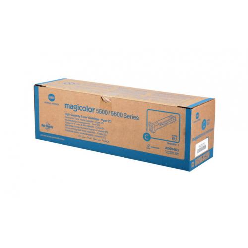 A06V453 KONICA MINOLTA MAGICOLOR 5550 Z TONEREM CYJAN