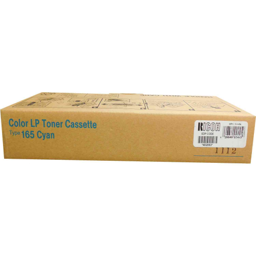402-553 RICOH TYPE 165 TONER CASSETTE CYJAN