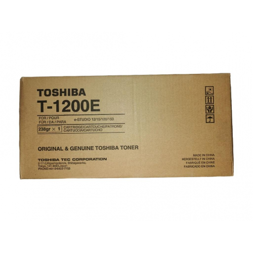 T-1200E TOSHIBA E-STUDIO 12 TONER CARTRIDGE CZARNY