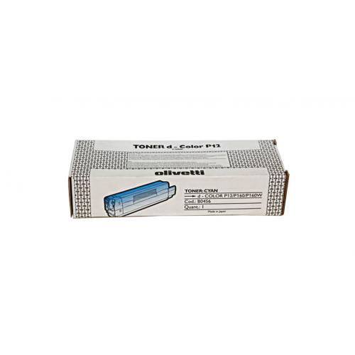 B0456 OLIVETTI D-COLOR P12 Z TONEREM CYJAN