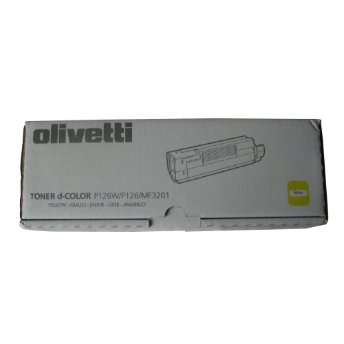 B0790 OLIVETTI D-COLOR MF 3201 Z TONEREM ŻÓŁTY