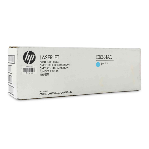 CB381AC HP COLOR LASERJET CP6015 TONER CARTRIDGE CYJAN