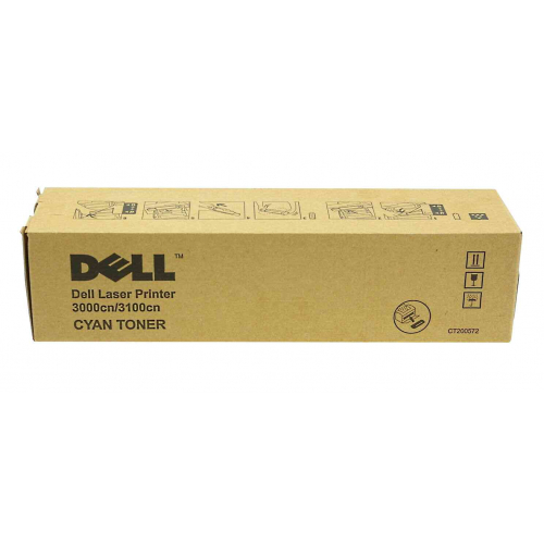 593-10064 DELL 3000CN COLOR LASER PRINTER Z TONEREM CYJAN