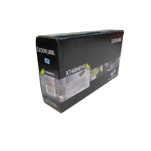 X748H6YG LEXMARK X748DE TONER CARTRIDGE ŻÓŁTY