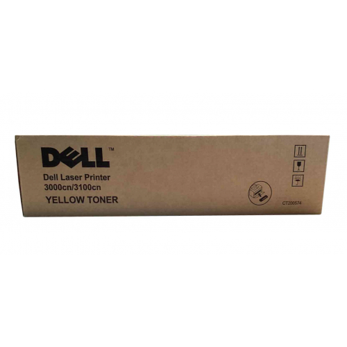 310-5737 DELL 3000CN COLOR LASER PRINTER TONER CARTRIDGE ŻÓŁTY