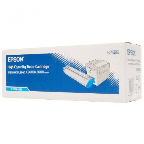 C13S050228 EPSON 0228 TONER CARTRIDGE CYJAN