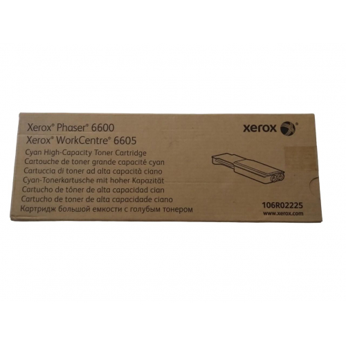 106R02225 XEROX PHASER 6600N TONER CARTRIDGE CYJAN