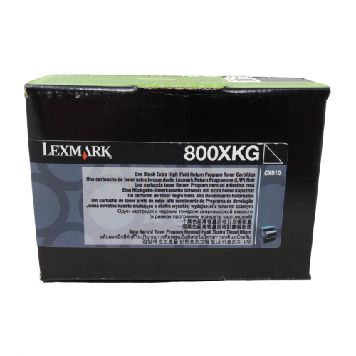 80C0XKG LEXMARK 800XKG TONER CARTRIDGE CZARNY