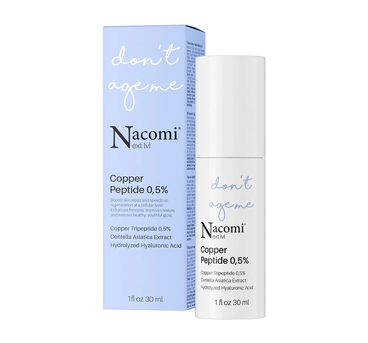 Nacomi Next Level serum do twarzy Peptyd Miedziowy 0,5% 30 ml