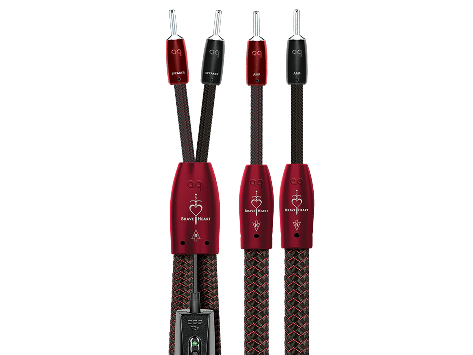 Audioquest Brave Heart Full Range Banana Silver