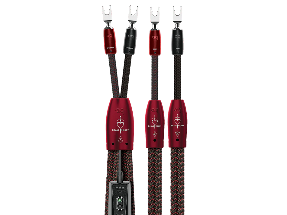 Audioquest Brave Heart Full Range Spade Silver (3 m)