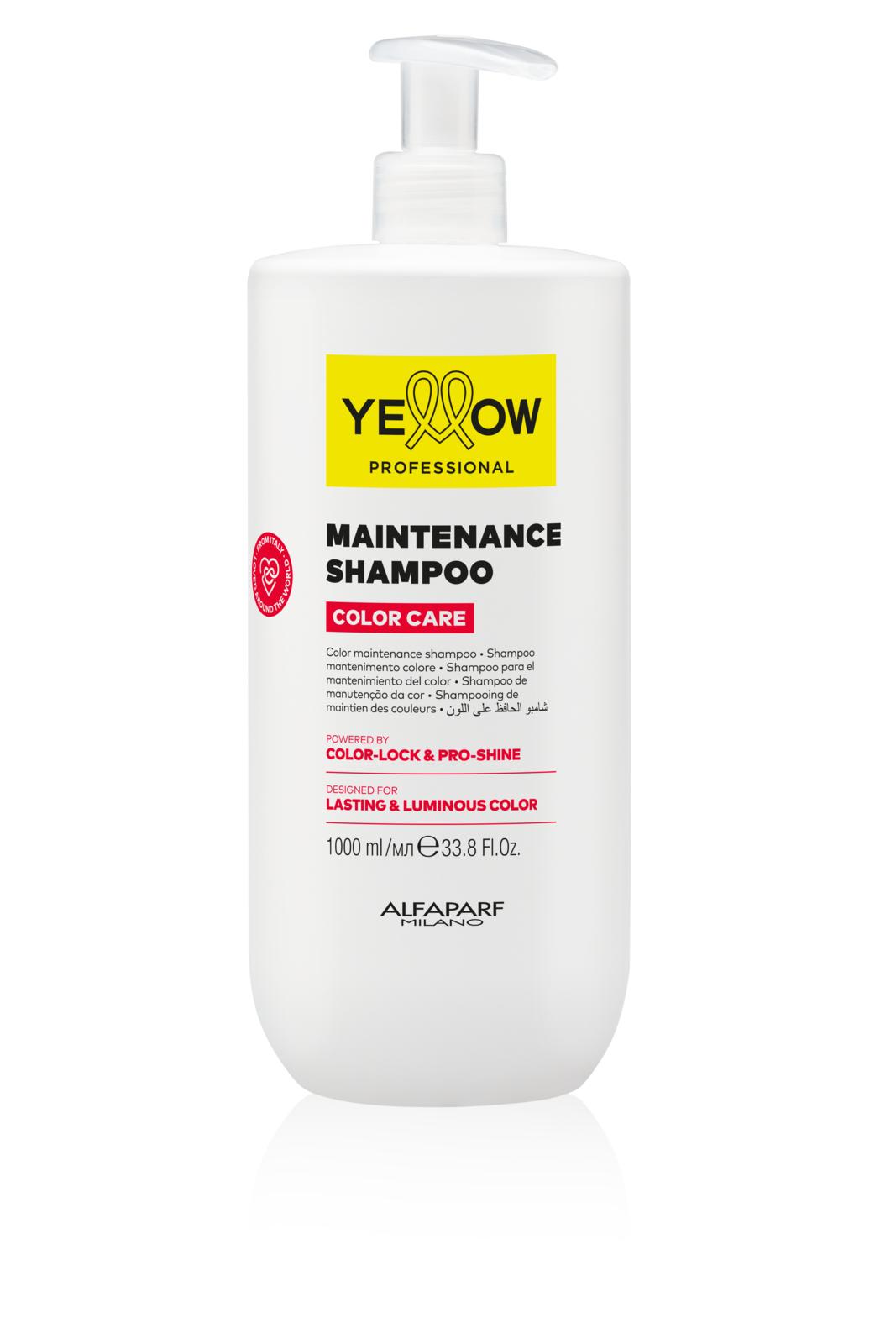 Yellow Professional Color Care, szampon wzmacniający kolor do włosów farbowanych, 1000ml